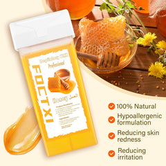 FOCTXI Wax Roller Kit ready-to-use setup for fast, mess-free waxing.