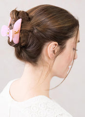Fohufo durable acrylic hair clip demonstrates snag-free, smooth wear