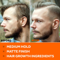FOLLICLE BOOSTER ingredients panel highlights actives like biotin and caffeine