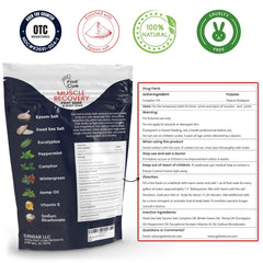 Foot Cure Foot Soak with Epsom salts lavender bath for soothing feet.