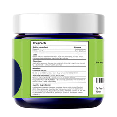 FOOT CURE Tea Tree Oil Foot Cream close-up highlighting soothing texture