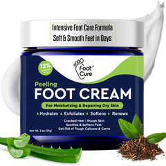FOOT CURE Tea Tree Oil Foot Cream packaging for easy daily foot care