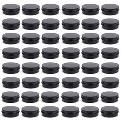 Foraineam 48 pack lip balm tins in aluminum offer bulk storage for DIY cosmetics on the go