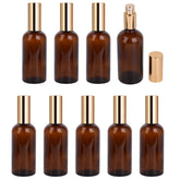 Foraineam amber glass spray bottle with atomizer for a fine mist