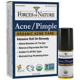 Forces of Nature acne-rollerball spot application targets blemishes with targeted, quick-drying action.