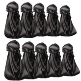 ForceWave silky durags pack cover shows a 10-piece set for versatile daily wear.