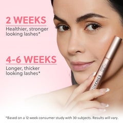 ForLash bottle closeup showing clean, gentle formula for lashes.