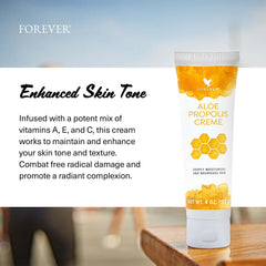 Forever Living Aloe Propolis Creme two-pack display for convenient daily care.