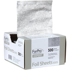 ForPro Expert hair-color foil ready sheets prevent slippage during color work