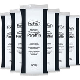 ForPro Nurture paraffin block 1lb wrapped for easy handling and moisturizing prep.