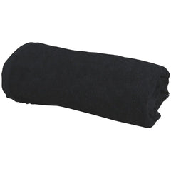 ForPro Premium Bleach Tough Towels Black in use demonstrate bleach-safe performance for routine salon tasks.