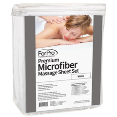 ForPro Premium Microfiber face rest cover providing clean, comfortable support during sessions.