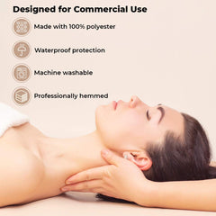 ForPro Professional Collection face rest cover protects the face rest during treatments.