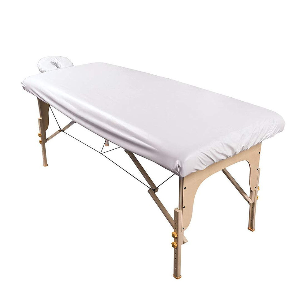 ForPro Waterproof Massage Table Cover protects moisture during spa treatments.