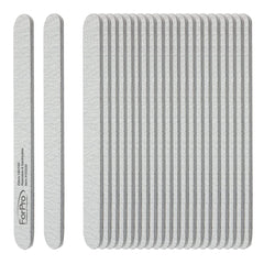 ForPro Zebra Foam Board double-sided nail file shows smooth filing on both sides.