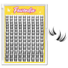 Fowendia Wispy Lash Clusters Freya 8-18mm close-up for natural-day wear