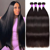 fphko straight bundles 24-30 inch displayed for versatile styling options