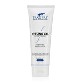 FRAGFRE Firm Hold Hair Gel unscented bottle demonstrates fragrance-free styling.