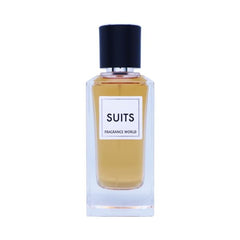 Fragrance World Suits EDP applied to pulse points for lasting impression