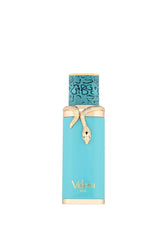 Fragrance World Vulcan Feu bottle front view communicates bold confidence for evening wear.