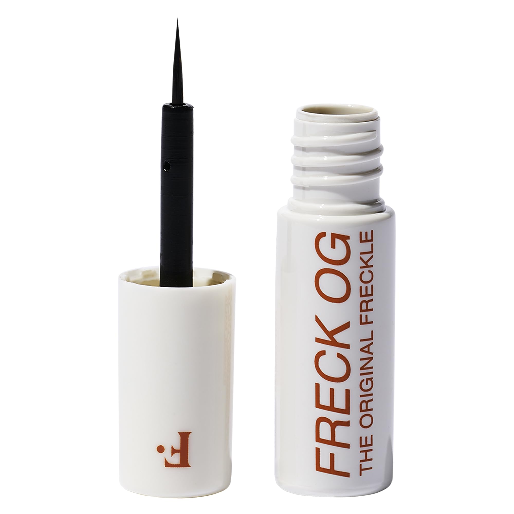 Freck OG mini cap dots show natural freckles for subtle sun-kissed texture