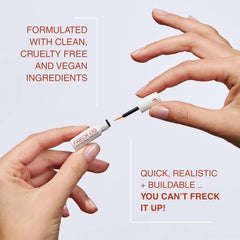 Freck Beauty Freckle Pen XL light/medium swatch demonstrates warm undertone for light to medium skin.