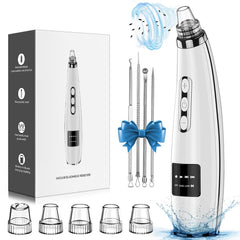 FREESHOW blackhead vacuum front view showing compact design for deep pore cleansing.