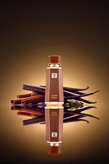 French Avenue Liquid Brun bottle side view on elegant surface