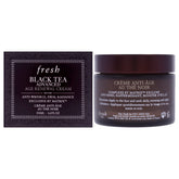 Fresh Black Tea Advanced Age Renewal Cream tube closeup showing rich texture for daily anti-aging routine