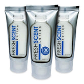 Freshscent lotion 1oz tubes packaged for bulk hospitality distribution.