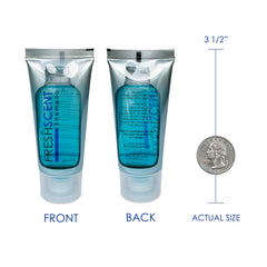 Freshscent Shampoo foil-seal prevents leaks during storage and transit.