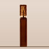 Fridays with Tab and Chance Traveler His Business bottle closeup for everyday gourmand fragrance.