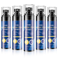 Frnoip minoxidil spray bottle front showing hair regrowth support for men and women