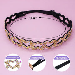 FROG SAC adjustable 17 to 21 inches headband shows flexible sizing for kids to adults