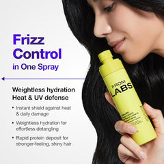 FROMLABS protein capsules attaching to weak hair strands for reduced breakage
