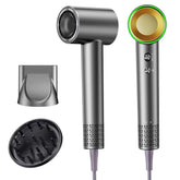 FRREGRN hair dryer ultrafast motor delivers rapid drying for busy mornings.