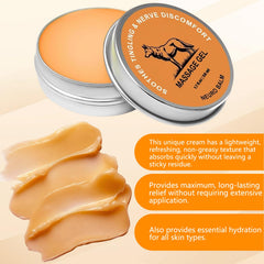 FUERHPSH Therawolf Neuro Balm texture swirl emphasizes fast-absorbing formula.