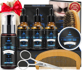 FullLight Tech husband beard kit with vanilla shampoo and balm for daily grooming