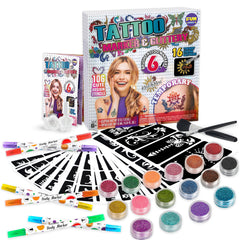 FunKidz tattoo kit carry case for organized, portable fun