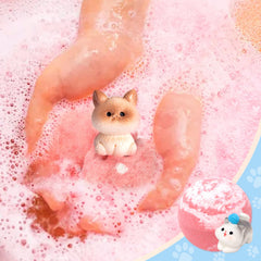 FUNCREVITY kids bath bombs offer twelve colorways and scents for playful soaking