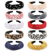 Funtopia pearl-knotted headband for everyday elegance and versatility