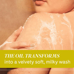 Fur All Body Wash hands-on-skin scene illustrates rich hydration.