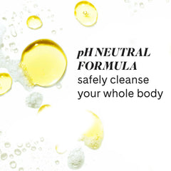 Fur All Body Wash milky-lather closeup highlights gentle cleansing.