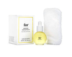 Fur Ingrown Concentrate being applied to skin for smoothing