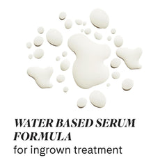 Fur Ingrown Eliminator Serum applying-on-skin shows gentle touch on bikini line areas.