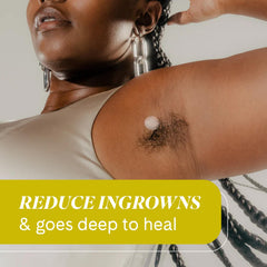 Fur Ingrown Microdart patches application before bed for nighttime care