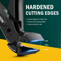 FVION curved-head clippers offer precise trimming with minimal bending