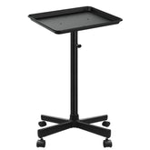 FWOD BIBTO salon tray on wheels with durable metal feet for easy mobility.