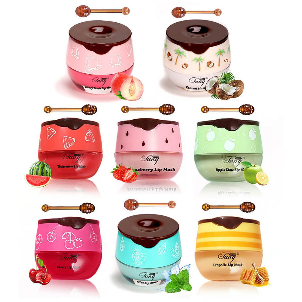 FYEBOO Watermelon lip mask pot for overnight hydration and gloss