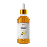 Gaayou Warm Vanilla Bean Body Oil bottle ready for gentle post-shower hydration.